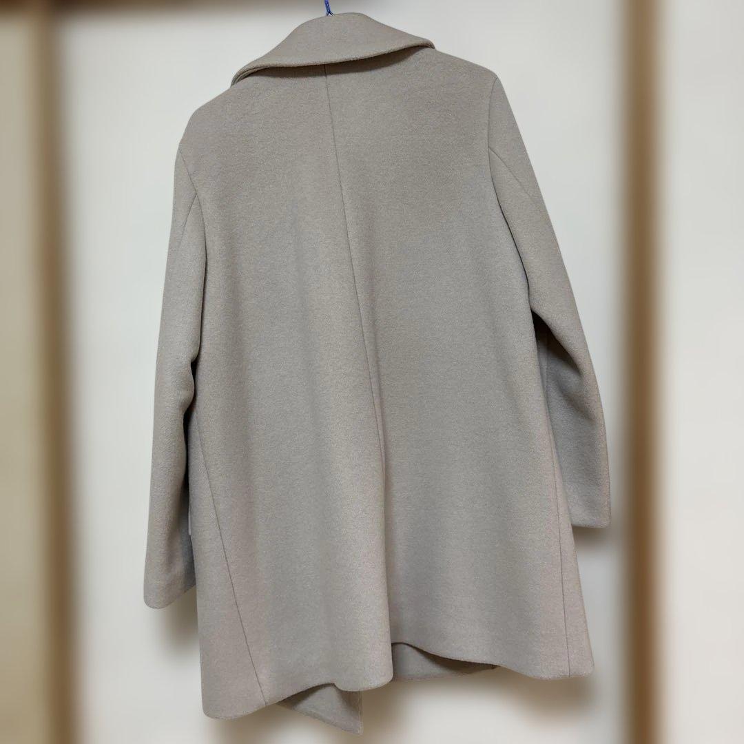 UNTITLED 新品　ベージュ ミドル丈チェスターコート M