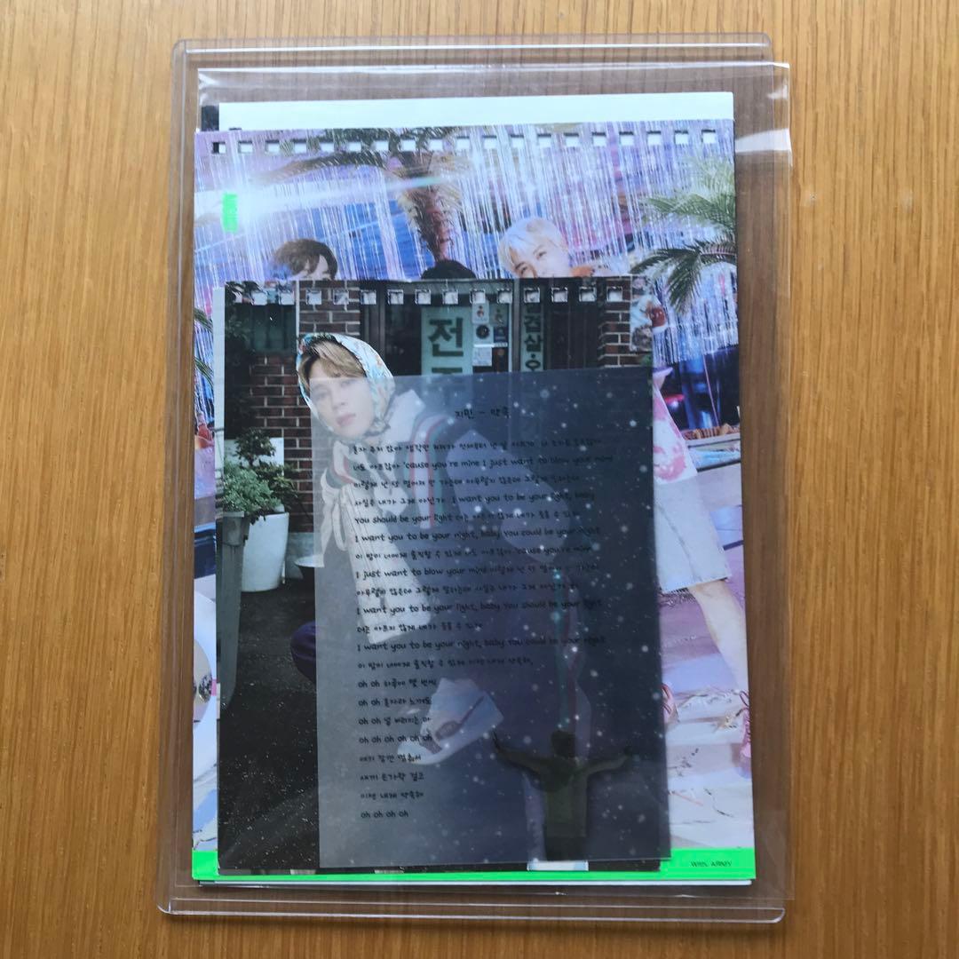 BTS JIMIN ジミンちゃん紙モノいろいろセット