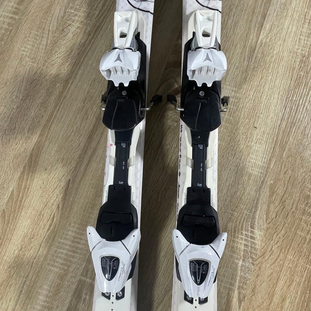 ATOMIC149cm ROSSIGNOL24.5cm スキーセット
