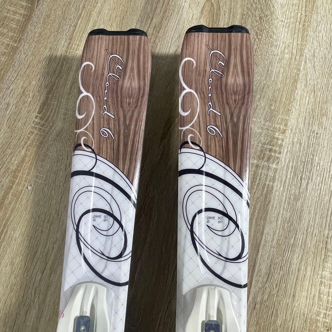 ATOMIC149cm ROSSIGNOL24.5cm スキーセット