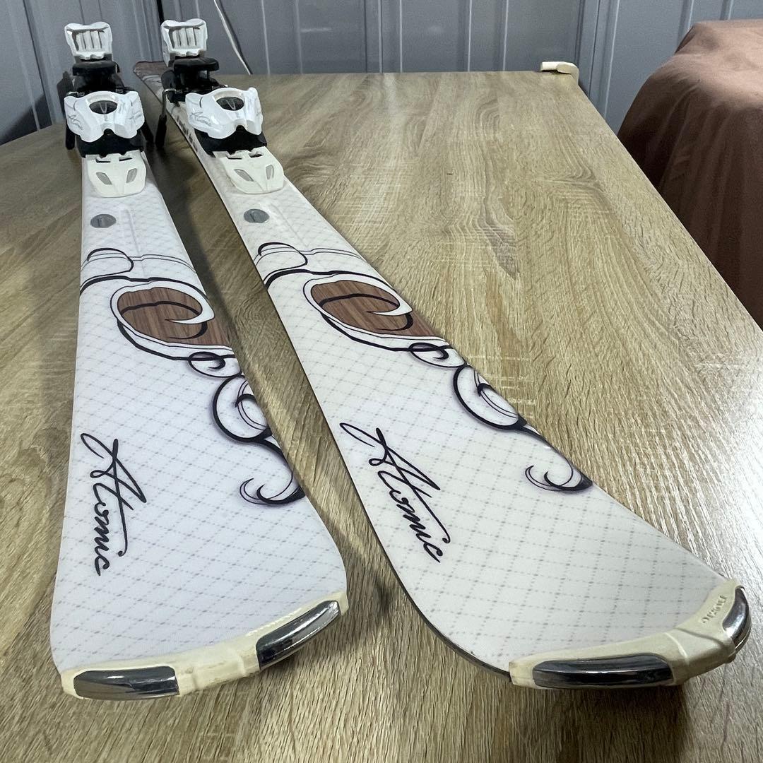 ATOMIC149cm ROSSIGNOL24.5cm スキーセット