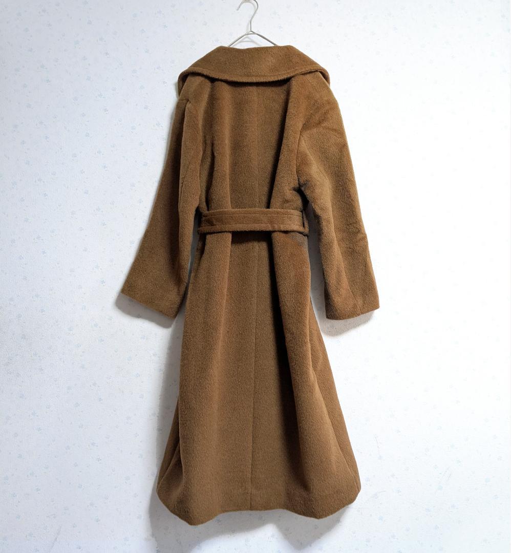 美品 IENA アルパカシャギーオーバーサイズコート