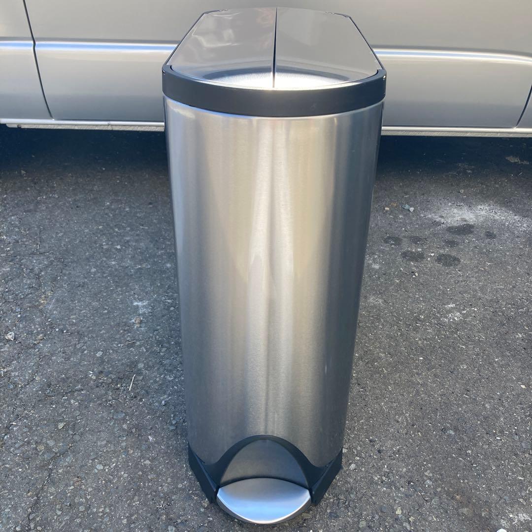 Simplehuman シンプルヒューマン ゴミ箱 ステンレス 45L