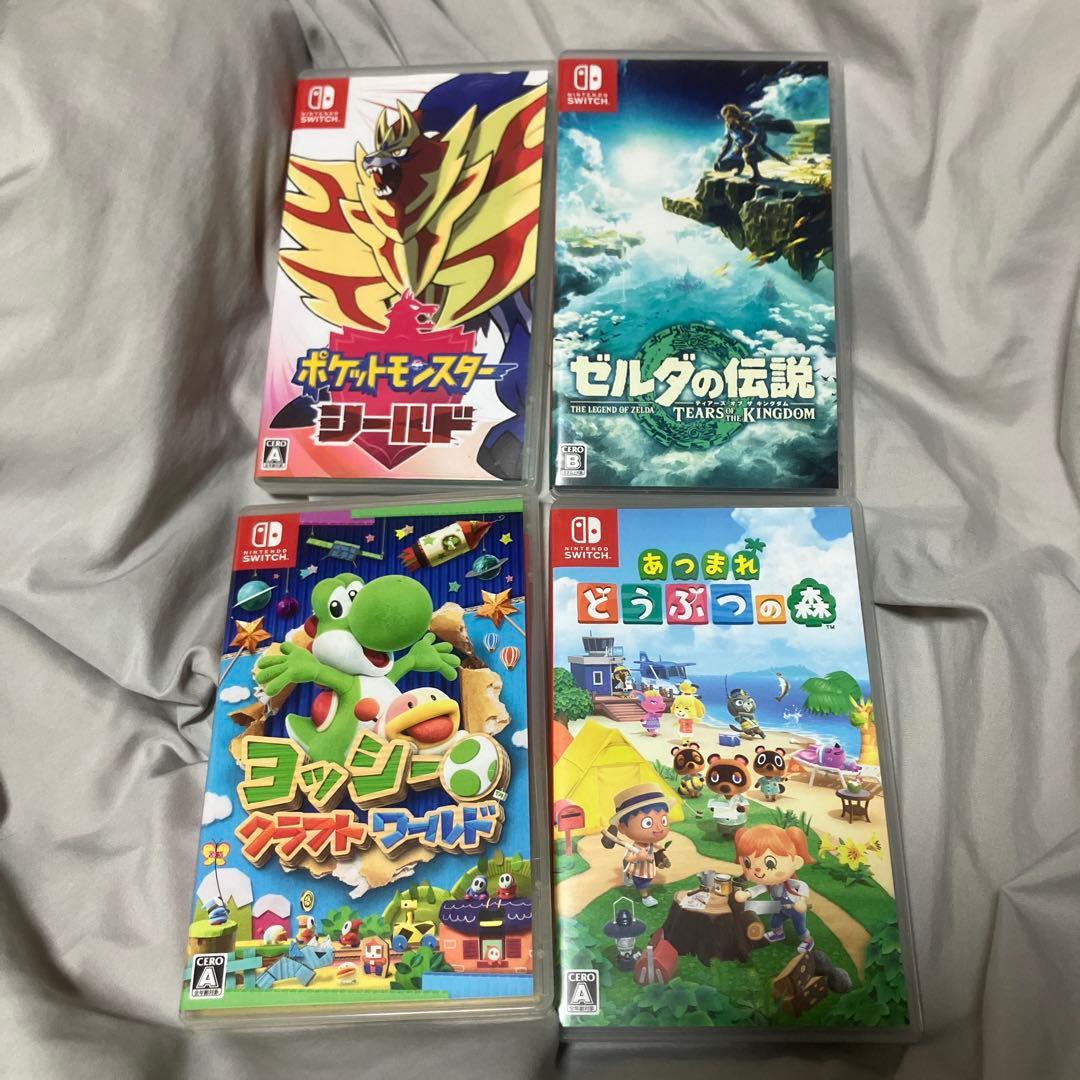 Nintendo Switch ゲーム4種まとめ売り