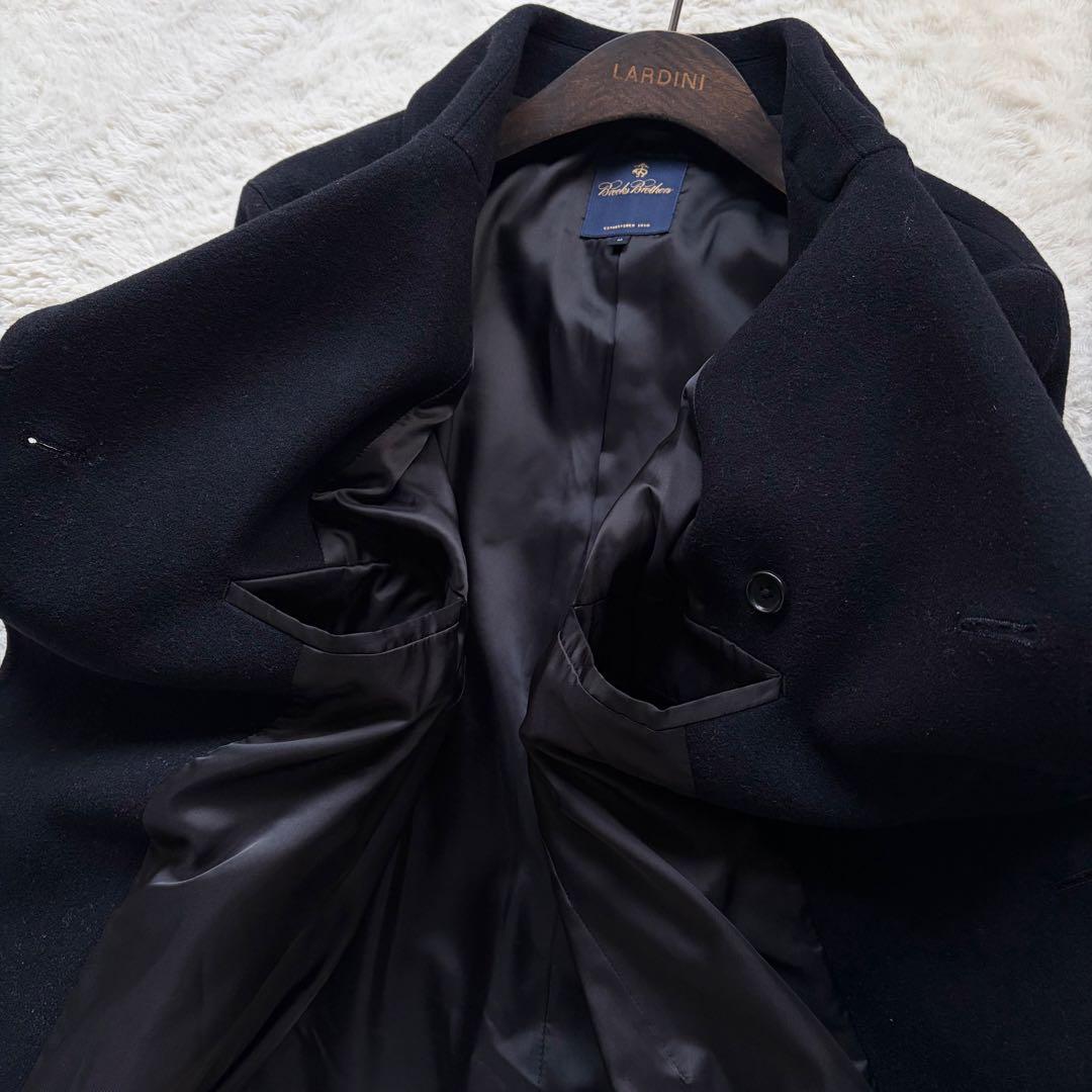 【美品】ブルックスブラザーズ ピーコート ウール アンカーボタン 紺 M 現行品