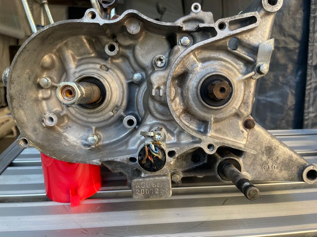 なつ　NSR50実働エンジン　Nチビ実働エンジン　プラグ付