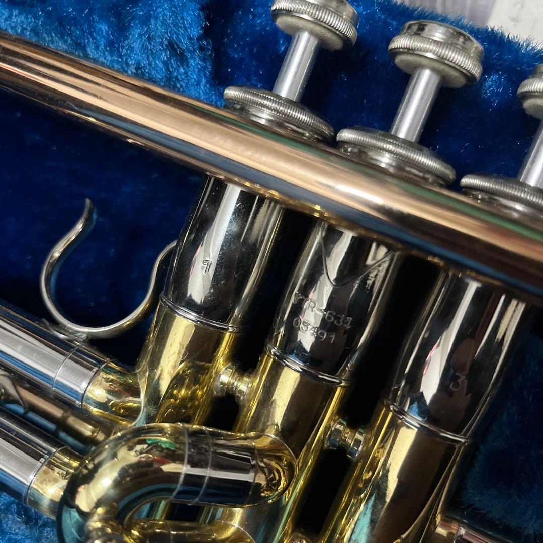 【希少】ヤマハトランペット　YTR-634　金色　ゴールド　シルバー