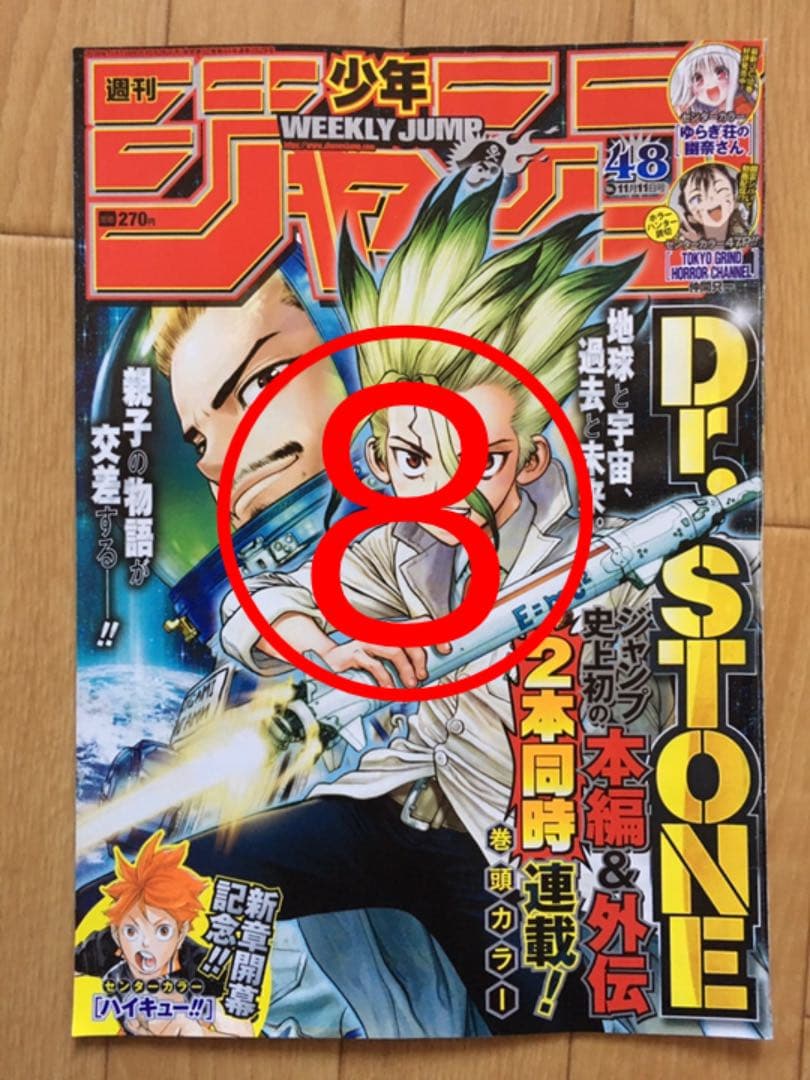 週刊少年ジャンプ　【Dr.STONE】　切り抜き