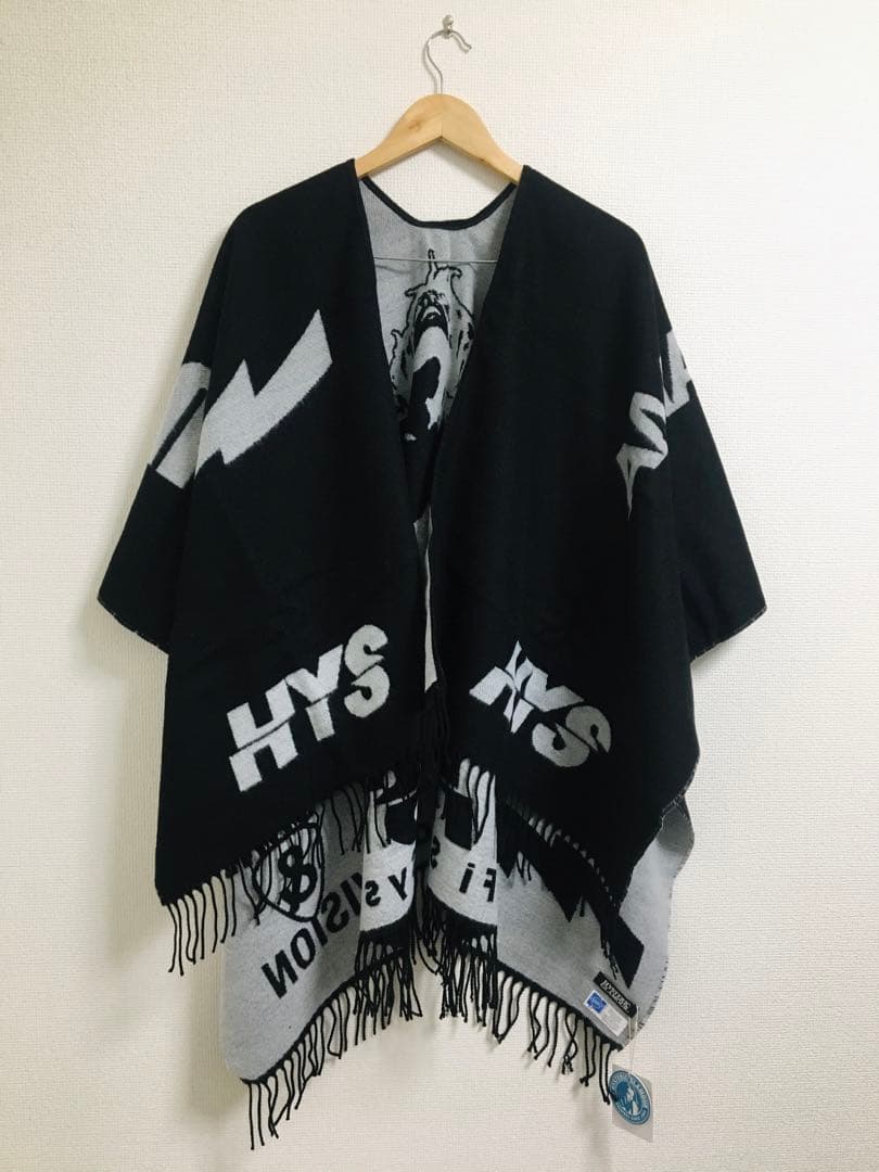 新品⬛︎ヒステリックグラマー⬛︎ポンチョ⬛︎大判ストール⬛︎ギターガール⬛︎ユニセックス