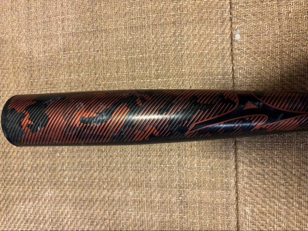 ミズノ 軟式バット カモフラージュ 黒/金