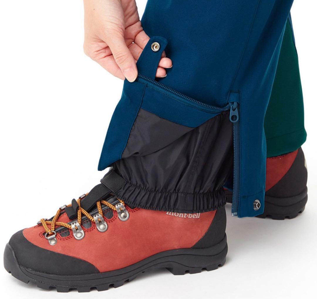 モンベル ドライテックインシュレーテッドパンツ 　Мサイズ　ライトグレー