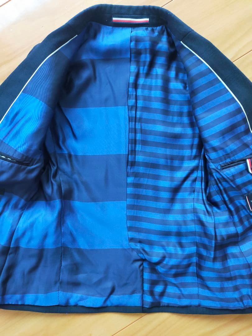 　テイラード　キッズ ネイビー スーツ