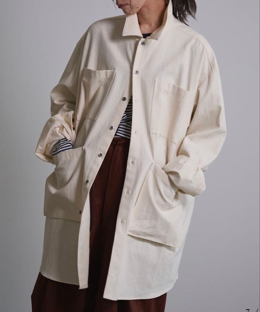 oll オール PAPA SHIRT COAT