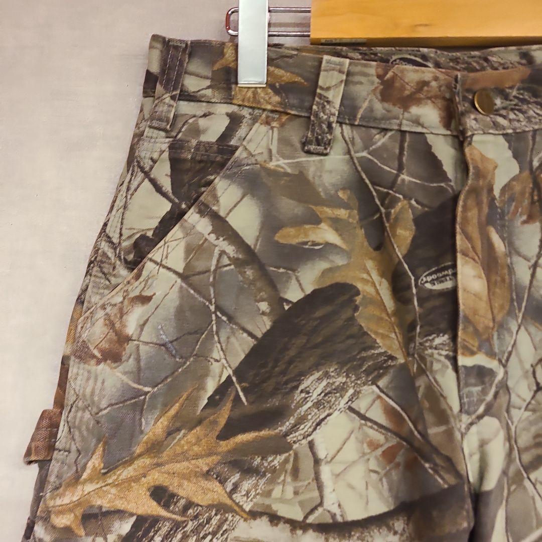 希少！2007年11月生産　カーハート　カーペンターショーツ　リアルツリーカモ