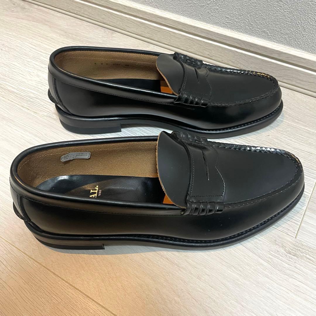 新品未使用　REGAL 2177ローファー　リーガル　ブラック