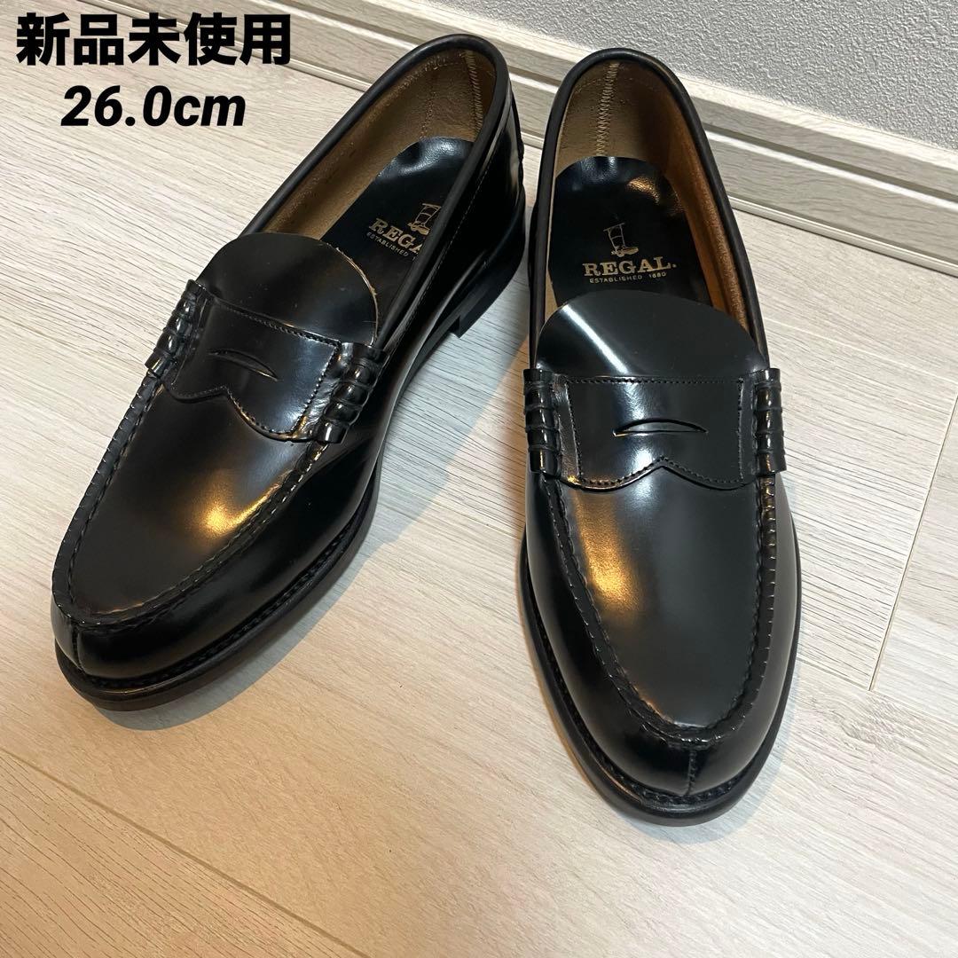 新品未使用　REGAL 2177ローファー　リーガル　ブラック