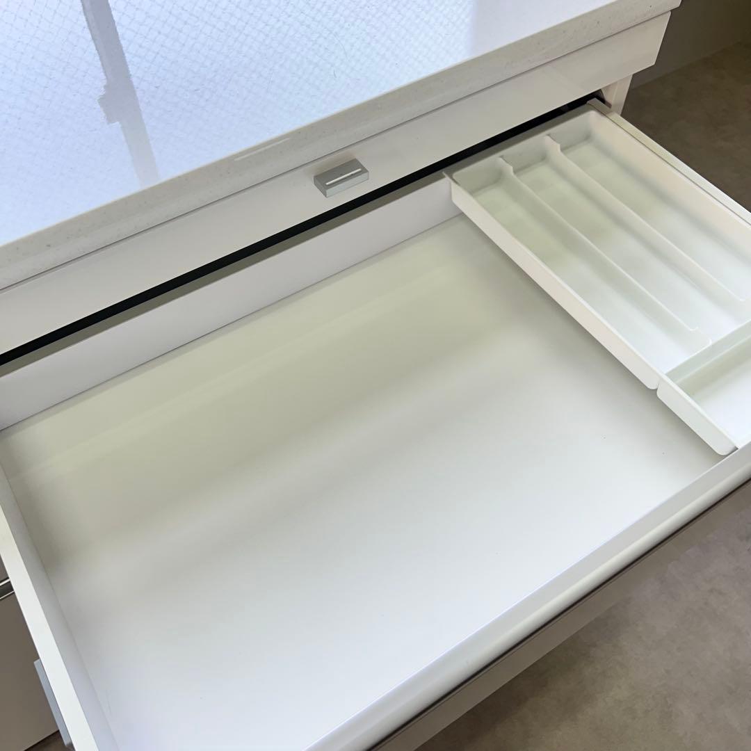 (k10)ユーアイ レンジボード キッチンカウンター ホワイト