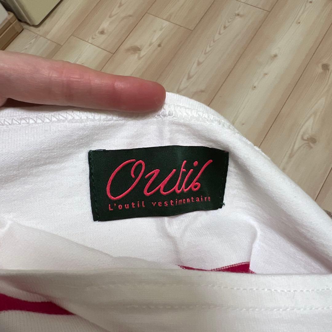 outil ウティ TORICOT AAST バスクシャツ　0サイズ