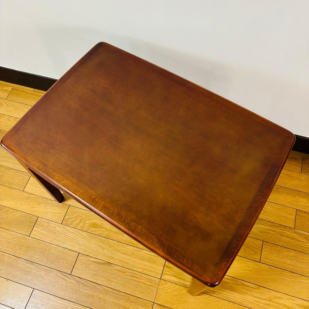 【超希少】オールドカリモク サイドテーブル karimoku レトロ家具　送料込