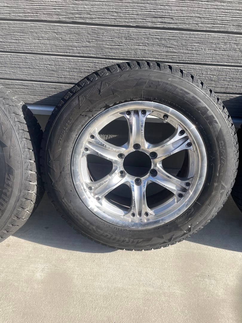 ホイール4本セット 17×7.5 +24 139.7 6H ホイールのみです。