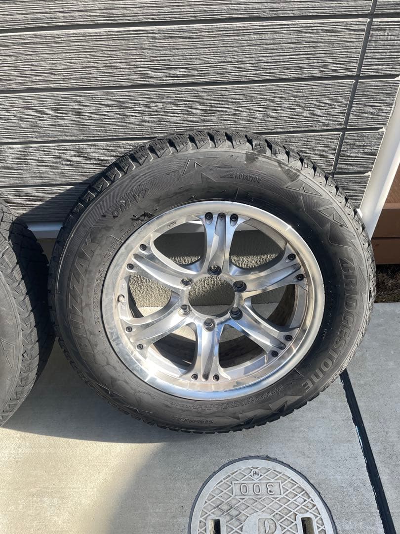 ホイール4本セット 17×7.5 +24 139.7 6H ホイールのみです。