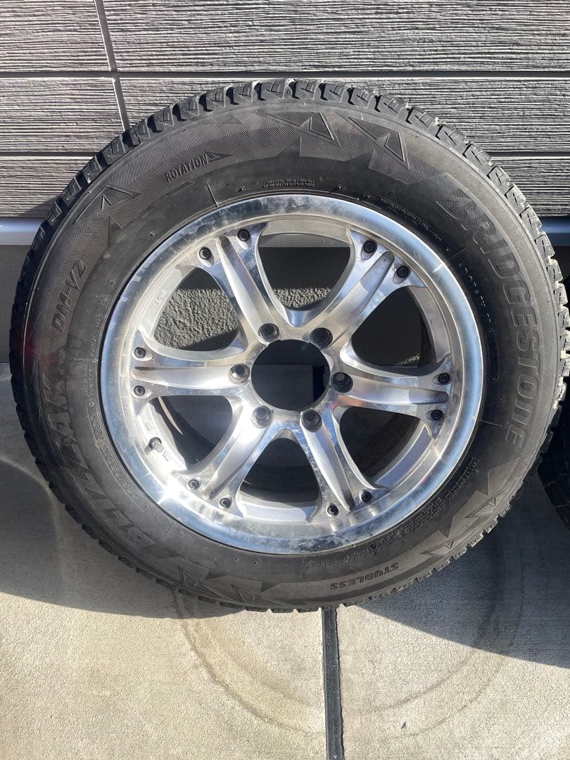 ホイール4本セット 17×7.5 +24 139.7 6H ホイールのみです。