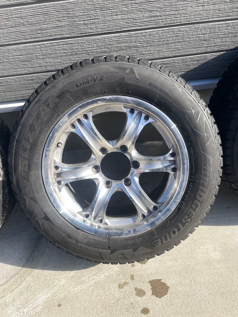 ホイール4本セット 17×7.5 +24 139.7 6H ホイールのみです。