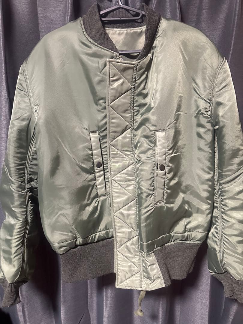 U.S. AIR FORCE MA-1ジャケット オリーブグリーン