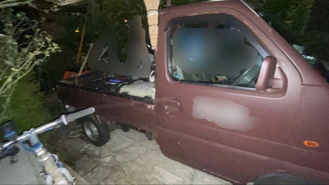 スズキ 軽トラック ブラウン