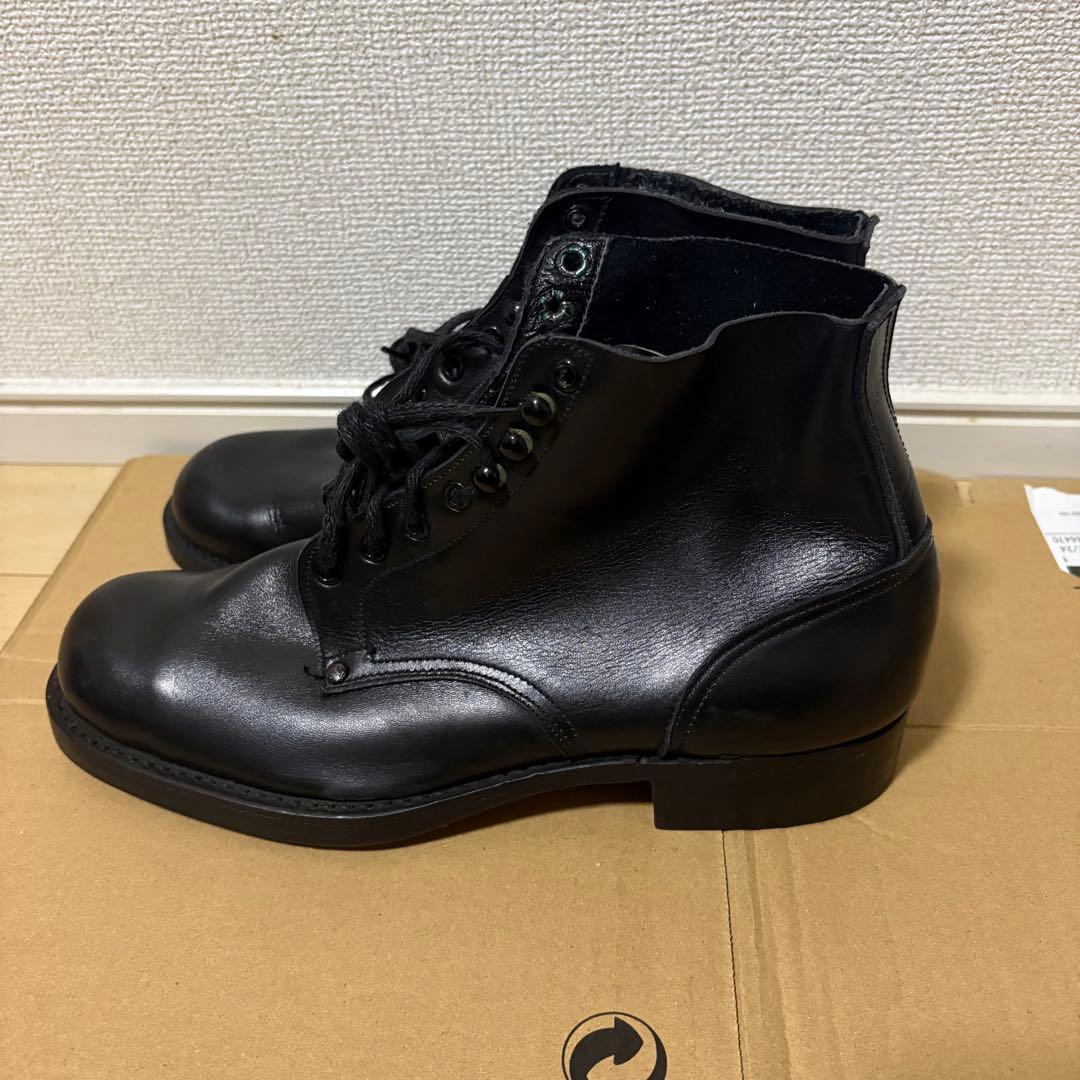 イタリア軍　空軍　ヴィンテージブーツ　ミリタリーブーツ　革靴