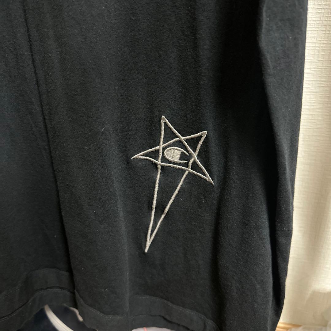 Rick Owens × Champion ノースリーブシャツ　ブラック　S