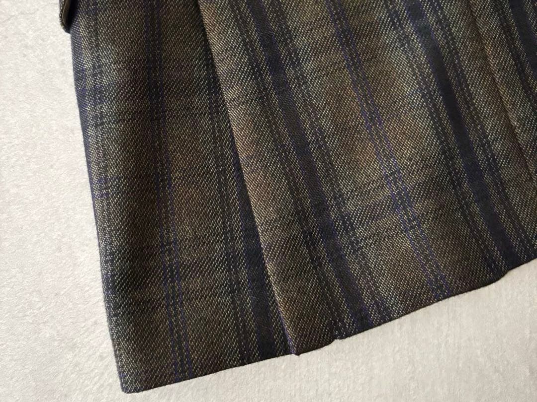 美品 B&Y UNITEDARROWS ソリッド＆チェックカラーレスジャケット