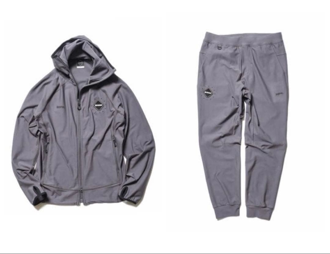 FCRB ジャージ セットアップ　グレー　サイズ　L