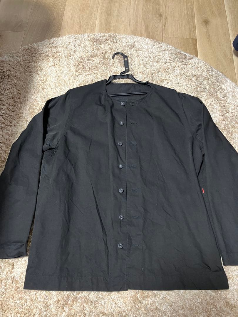 casey casey 15HC191 ノーカラーシャツジャケット