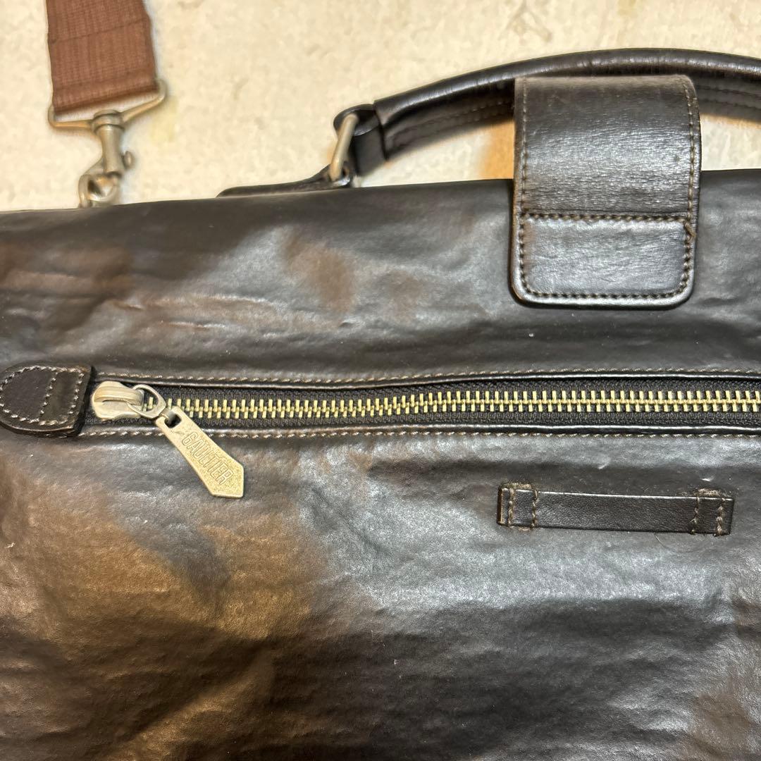 Jean Paul Gaultier 黒 レザー バッグ