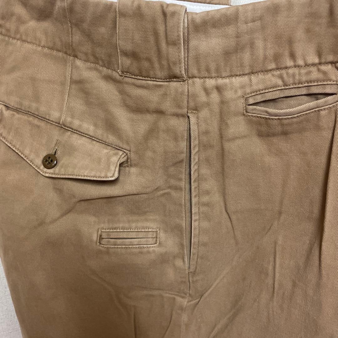 ヴィンテージ.デッド　90s三つ星タグ　RRLコットンチノパンUSA製　W31