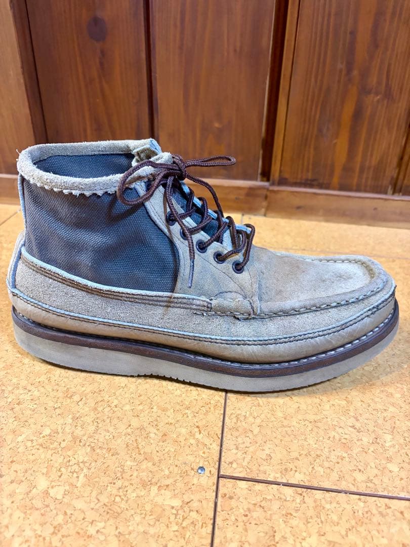 ラッセルモカシン　ショートサファリ　RUSSELL MOCCASIN 青タグ