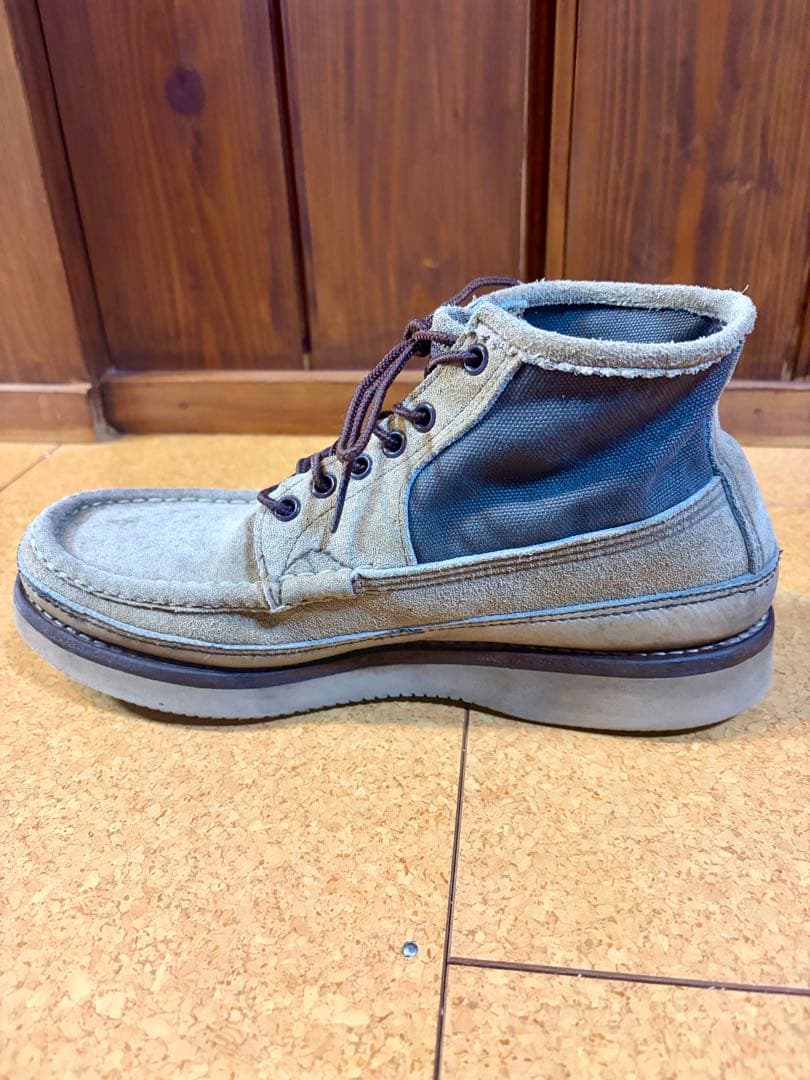 ラッセルモカシン　ショートサファリ　RUSSELL MOCCASIN 青タグ