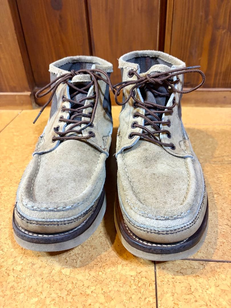 ラッセルモカシン　ショートサファリ　RUSSELL MOCCASIN 青タグ