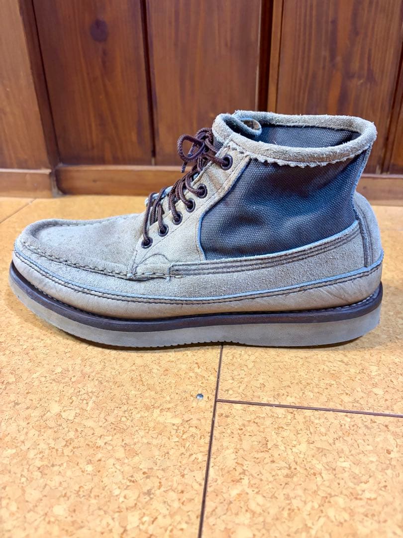 ラッセルモカシン　ショートサファリ　RUSSELL MOCCASIN 青タグ