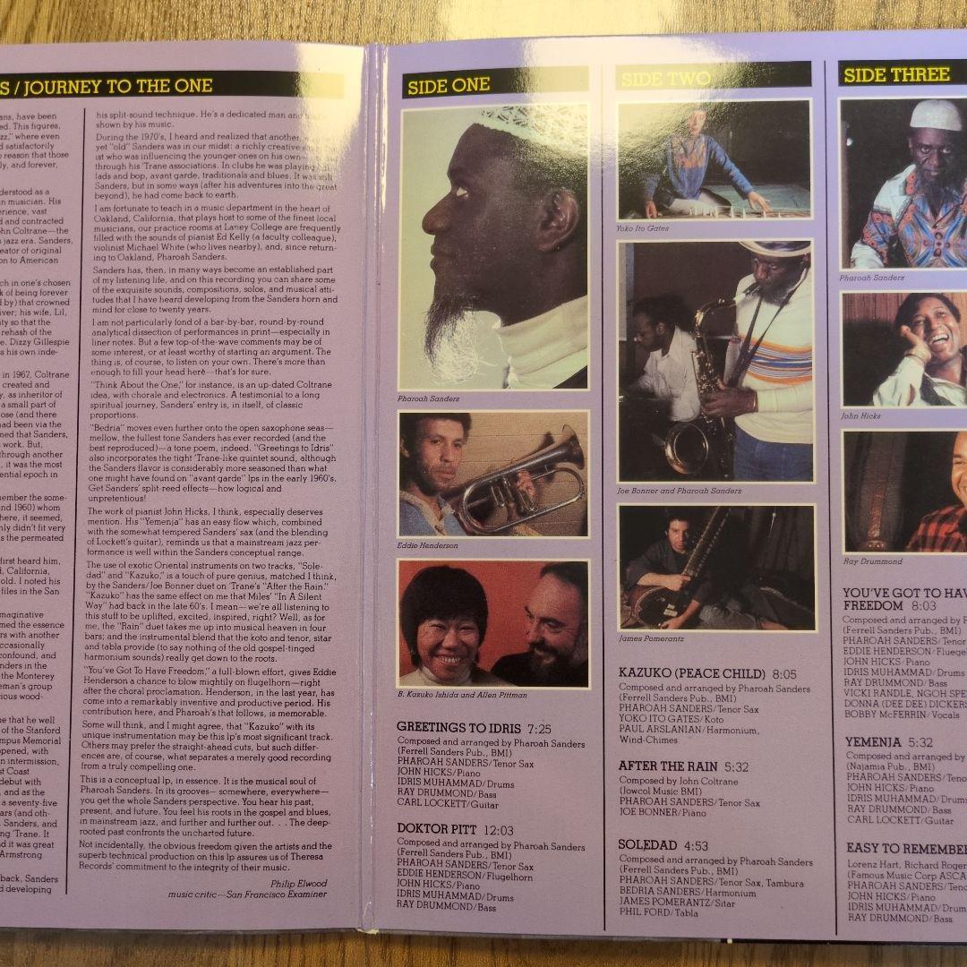 洋楽 Pharoah Sanders/Journey To The One 2LP