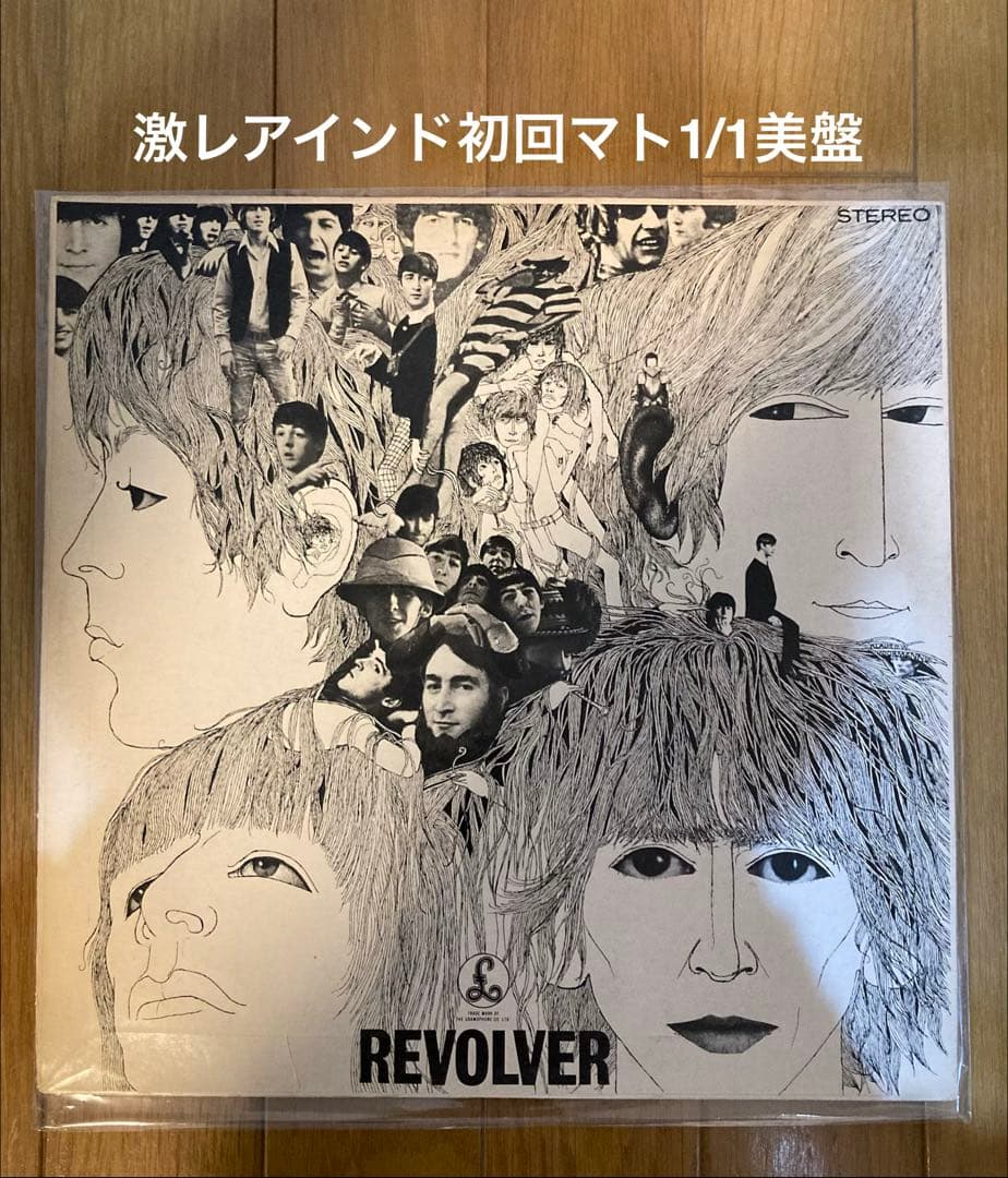 稀少インドオリジナルRevolverリボルバーBeatlesビートルズレコード