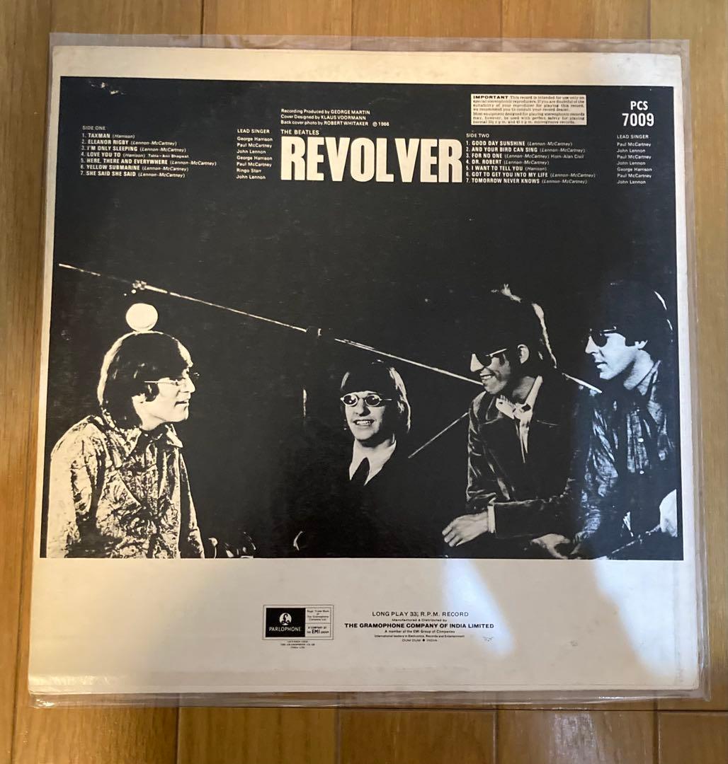 稀少インドオリジナルRevolverリボルバーBeatlesビートルズレコード