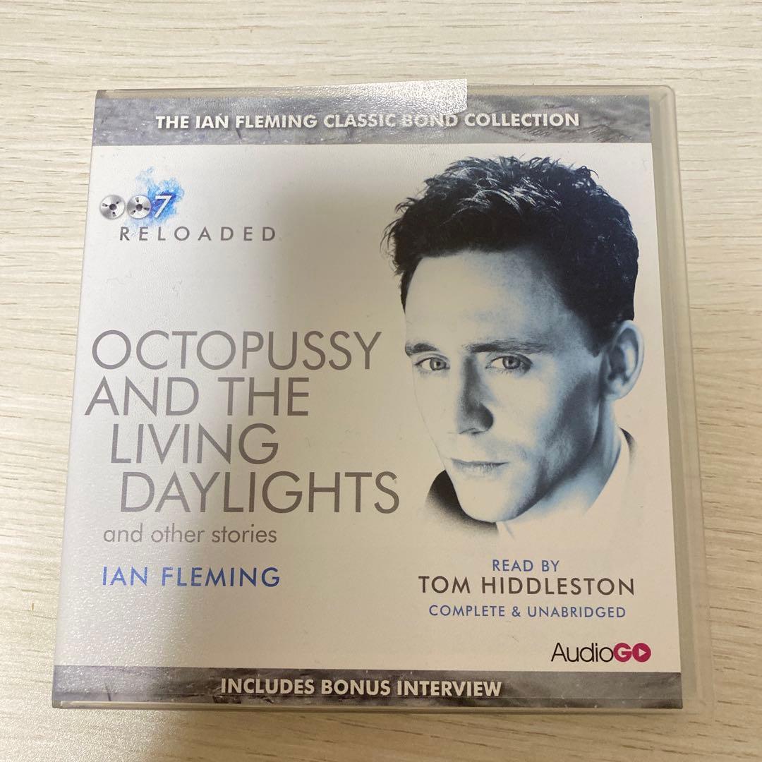 ※廃盤　トム・ヒドルストン　朗読　読み聞かせ　CD 007