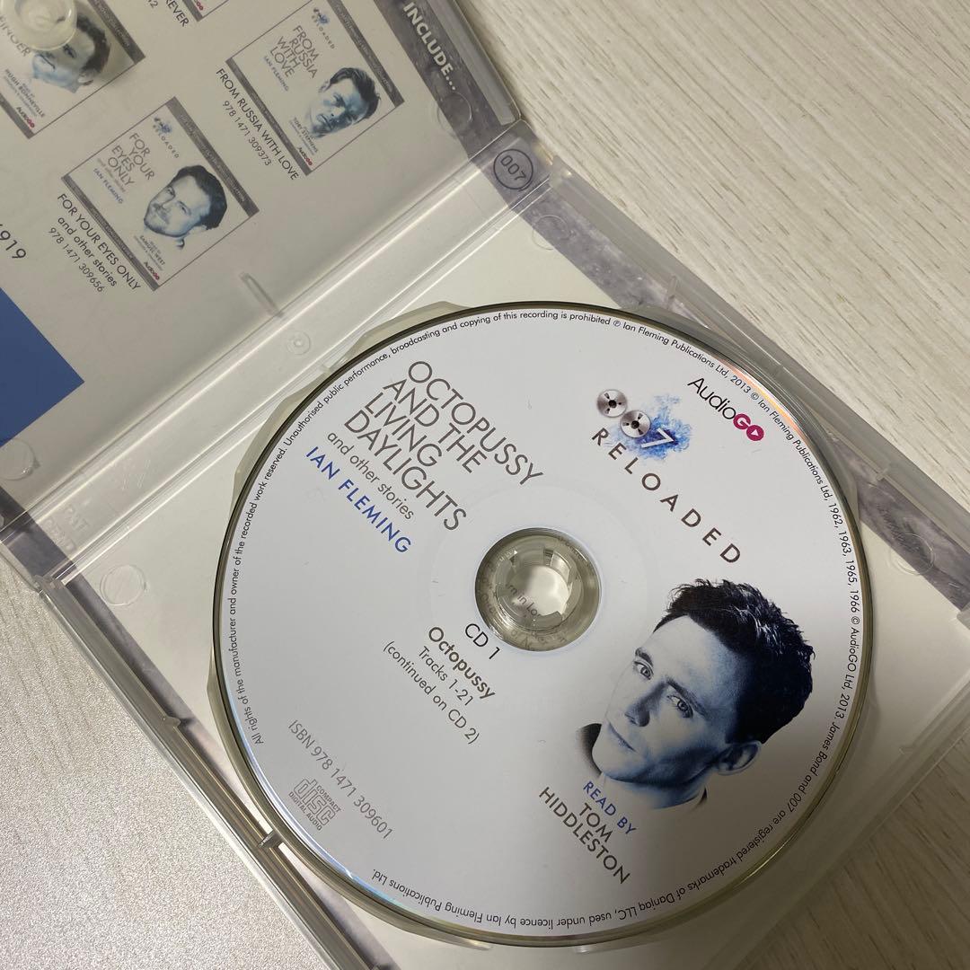 ※廃盤　トム・ヒドルストン　朗読　読み聞かせ　CD 007