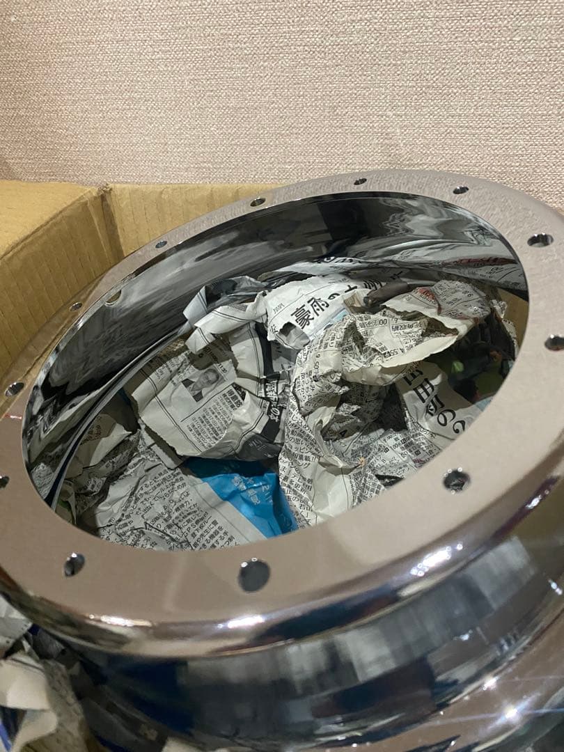 水野板金　シャリー ダックス　10 インチ5J ホイール　メッキ ヤマダモデル