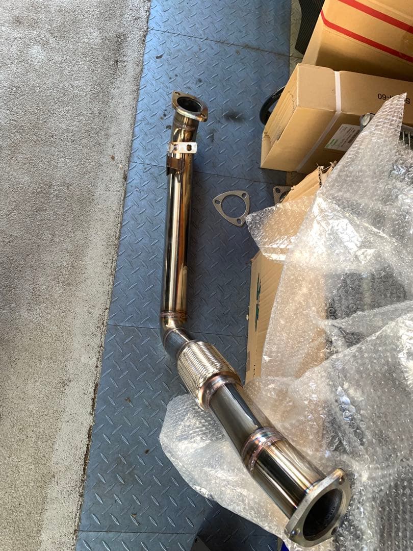 ランドクルーザー 80ディーゼル　特注フロントパイプ ランクル 80 hdj81