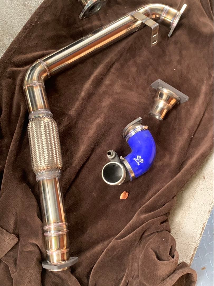 ランドクルーザー 80ディーゼル　特注フロントパイプ ランクル 80 hdj81