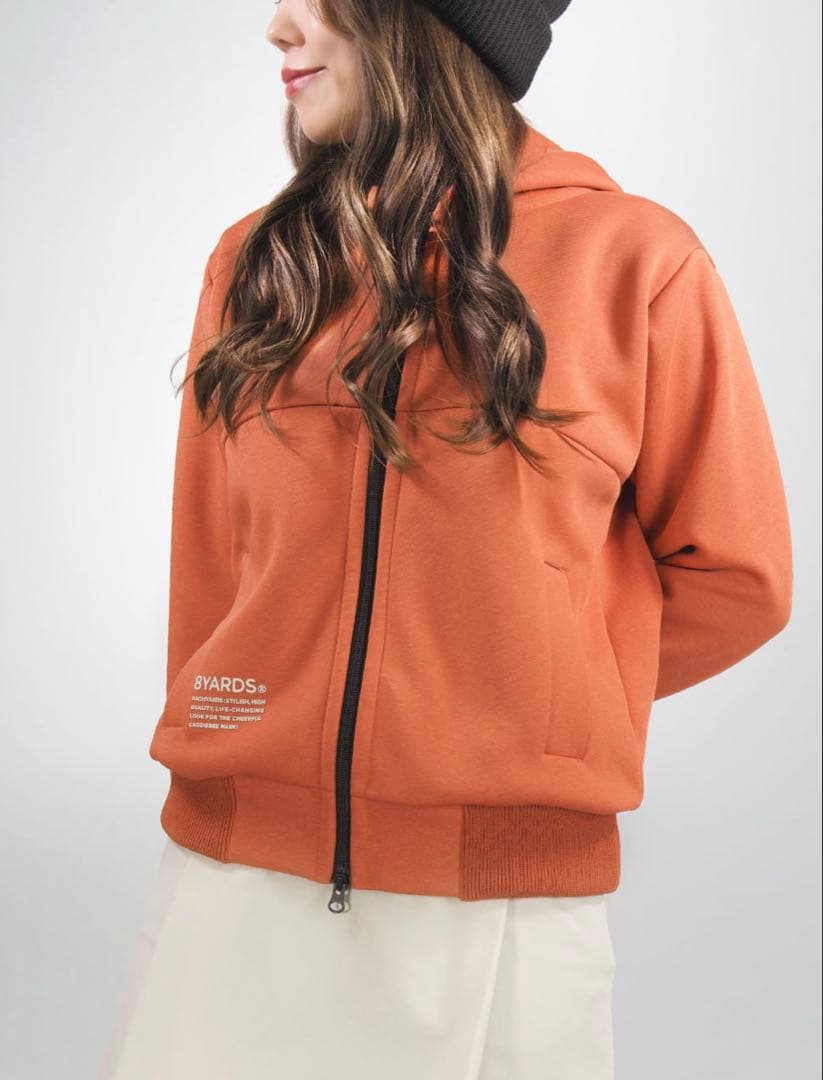 8 YARDS モク ビッグフーディ ジンジャー　 Sサイズ