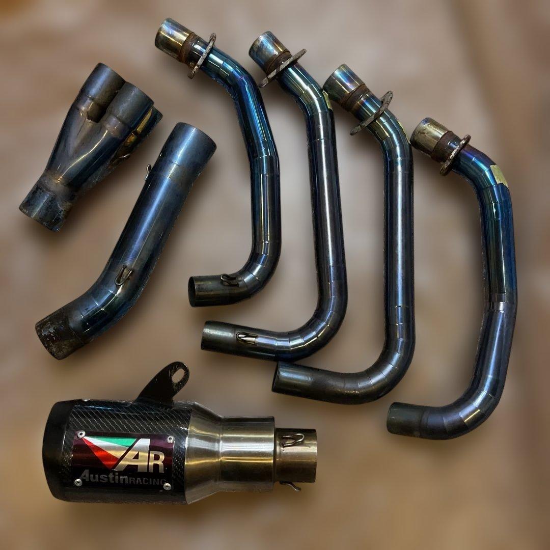 ZX-25R フルエキ マフラー オースティンレーシング風